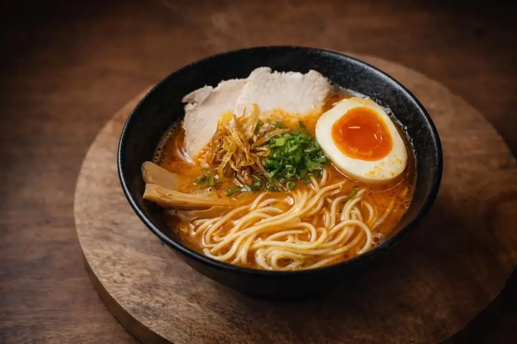 Mini Spicy Creamy Chicken Ramen