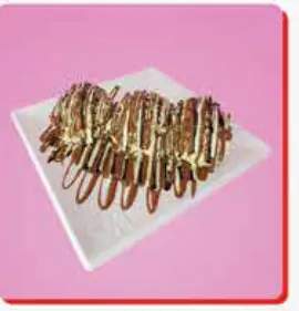 صحن قشطة و نيوتيلا (Qeshta and Nutella plate) R