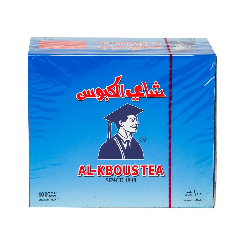 Al-Kbous Black Tea 100 Teabags