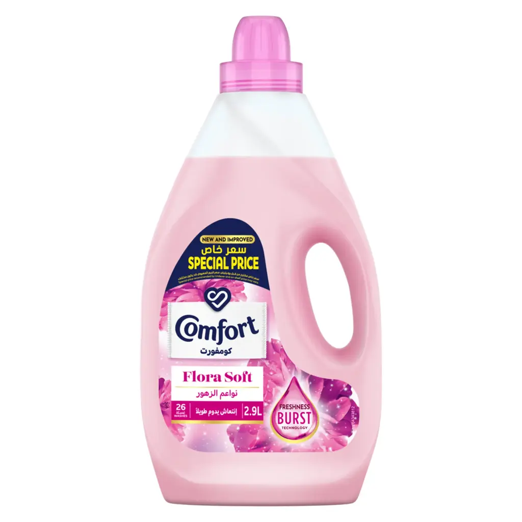 Comfort Flora Soft Fabric Softener Value Pack 2.9 Litres