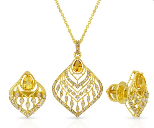 Era Uncut Diamond Pendant Set PSEURGGEN135PN5 