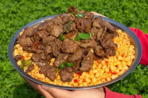 مكرونة بالكبدة