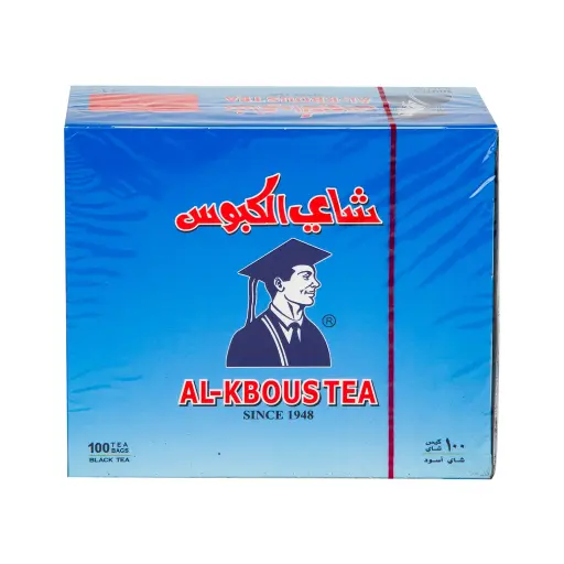 Al-Kbous Black Tea 100 Teabags