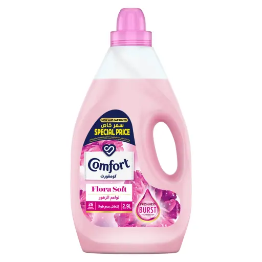 Comfort Flora Soft Fabric Softener Value Pack 2.9 Litres